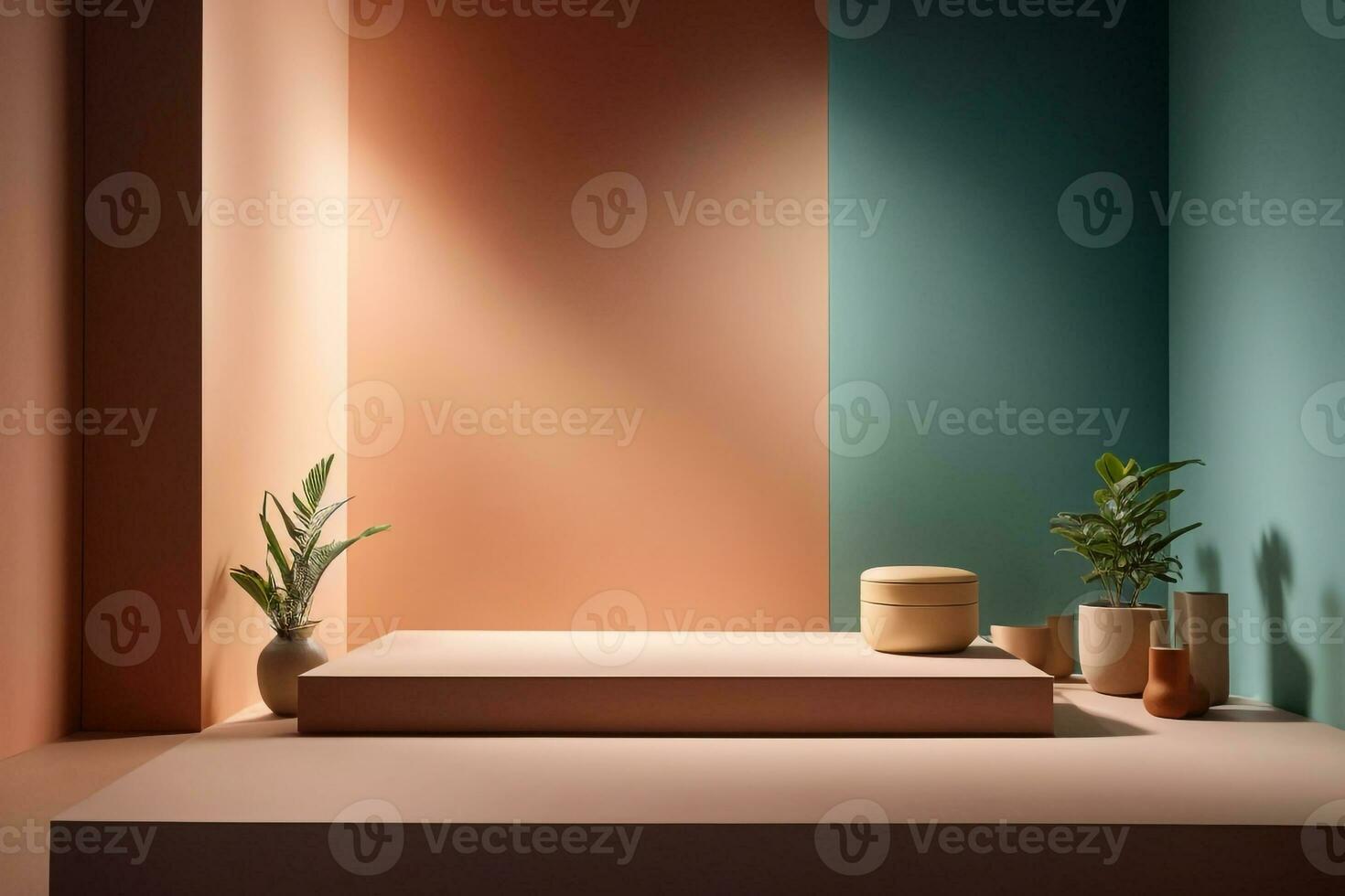 Product showcase,Luxury podium,Glowing luxury showcase,AI Generative photo