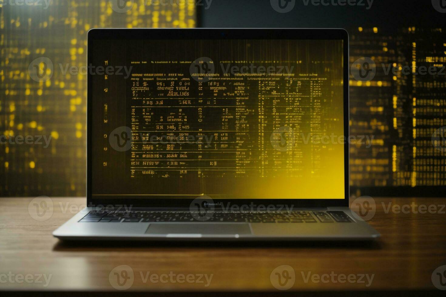 Binary codes wallpaper ai genreated photo