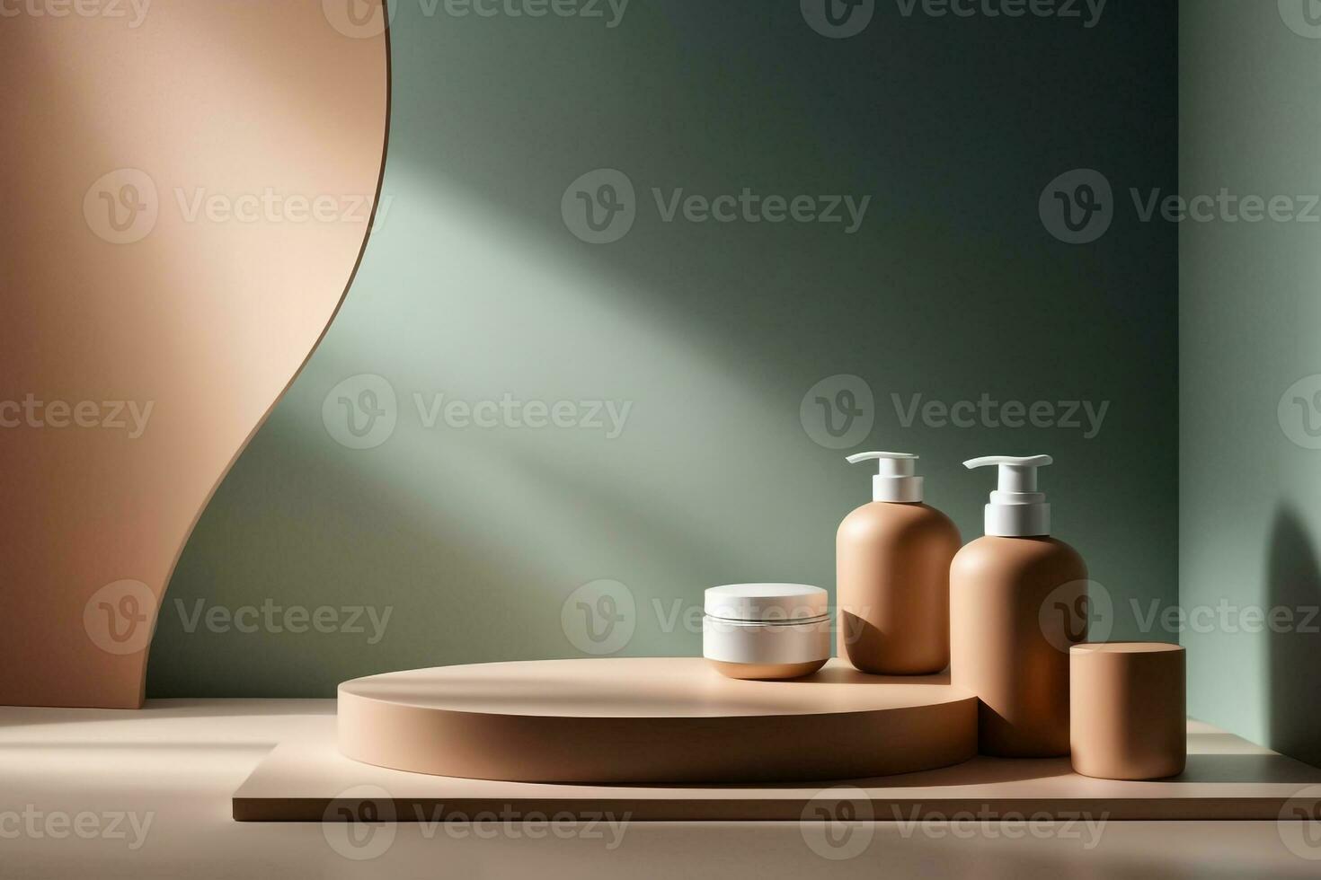 Product showcase,Luxury podium,Glowing luxury showcase,AI Generative photo