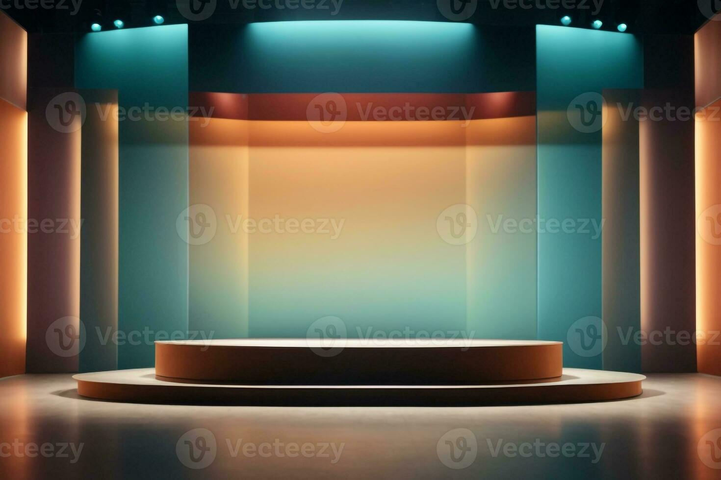 Product showcase,Luxury podium,Glowing luxury showcase,AI Generative photo