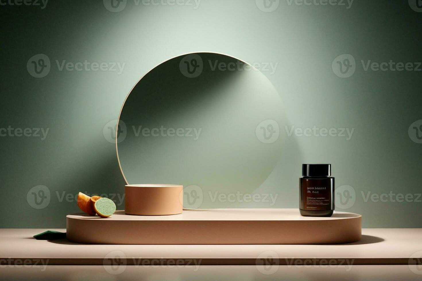 Product showcase,Luxury podium,Glowing luxury showcase,AI Generative photo