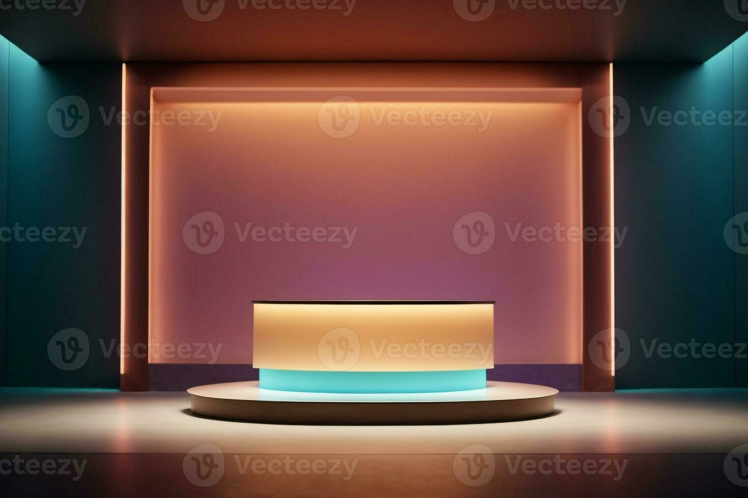 Product showcase,Luxury podium,Glowing luxury showcase,AI Generative photo