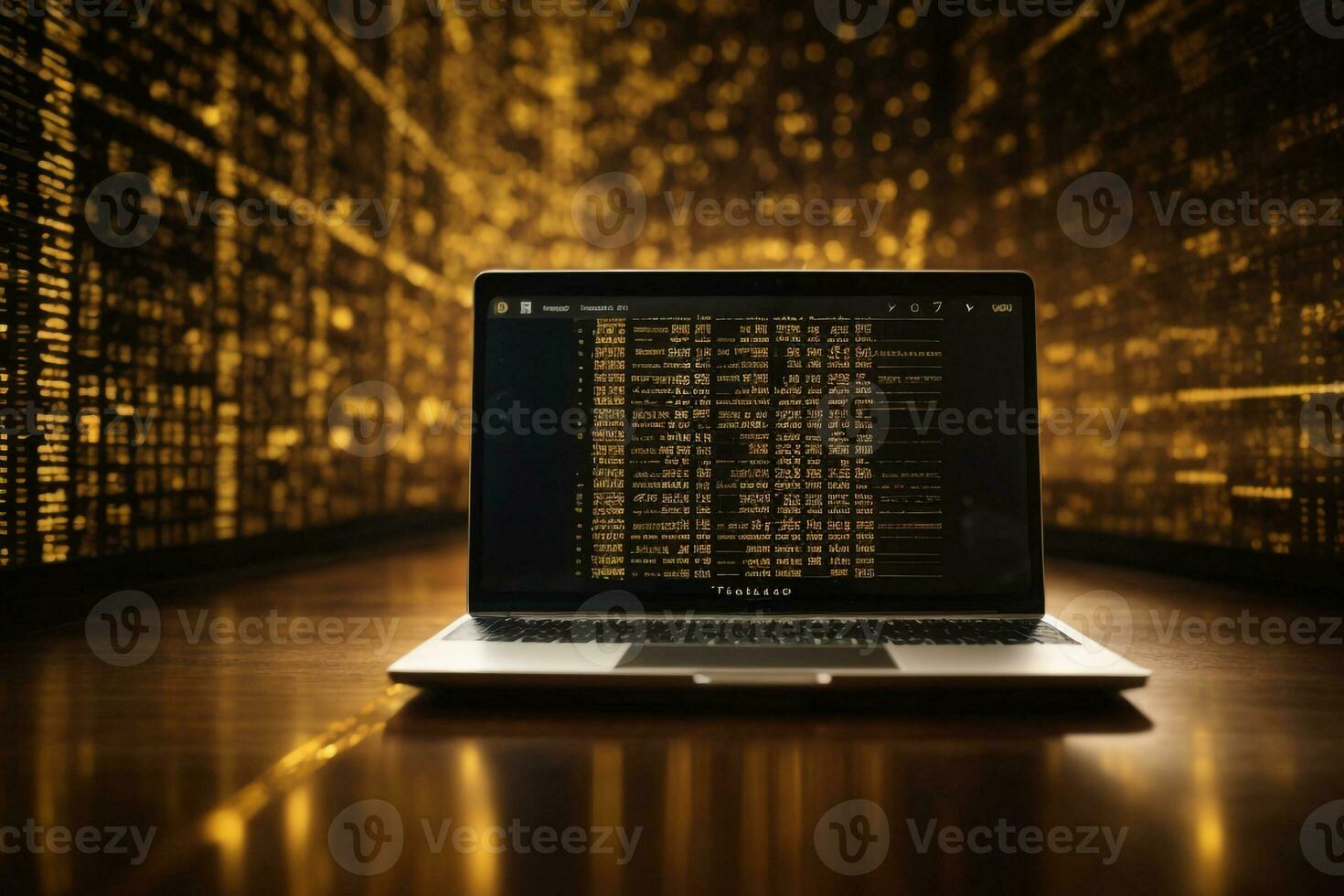 Binary codes wallpaper ai genreated photo