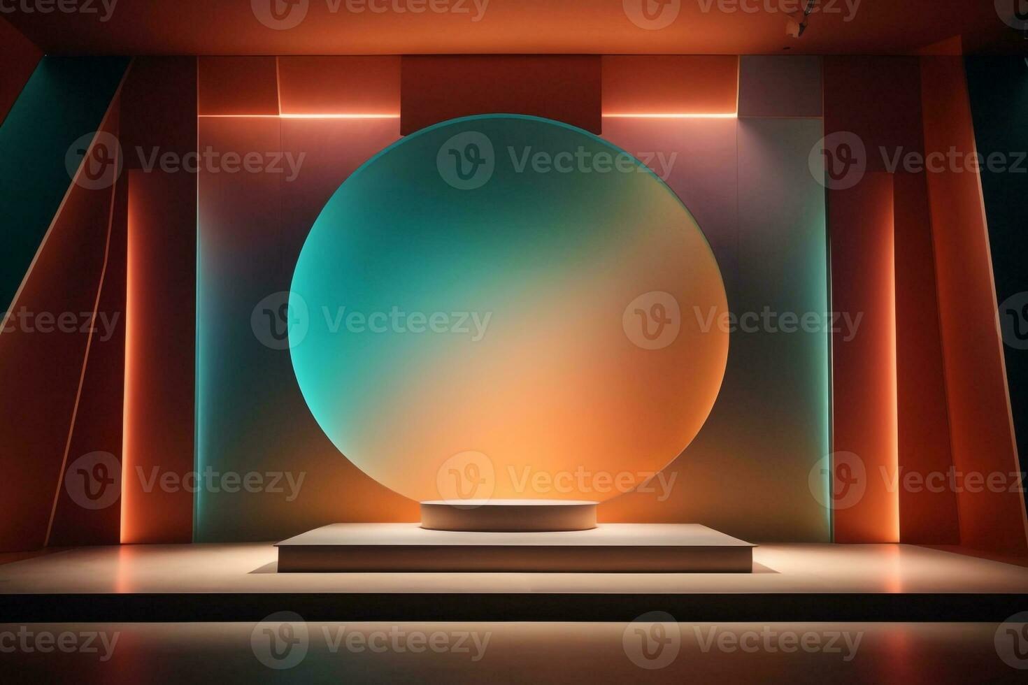 Product showcase,Luxury podium,Glowing luxury showcase,AI Generative photo