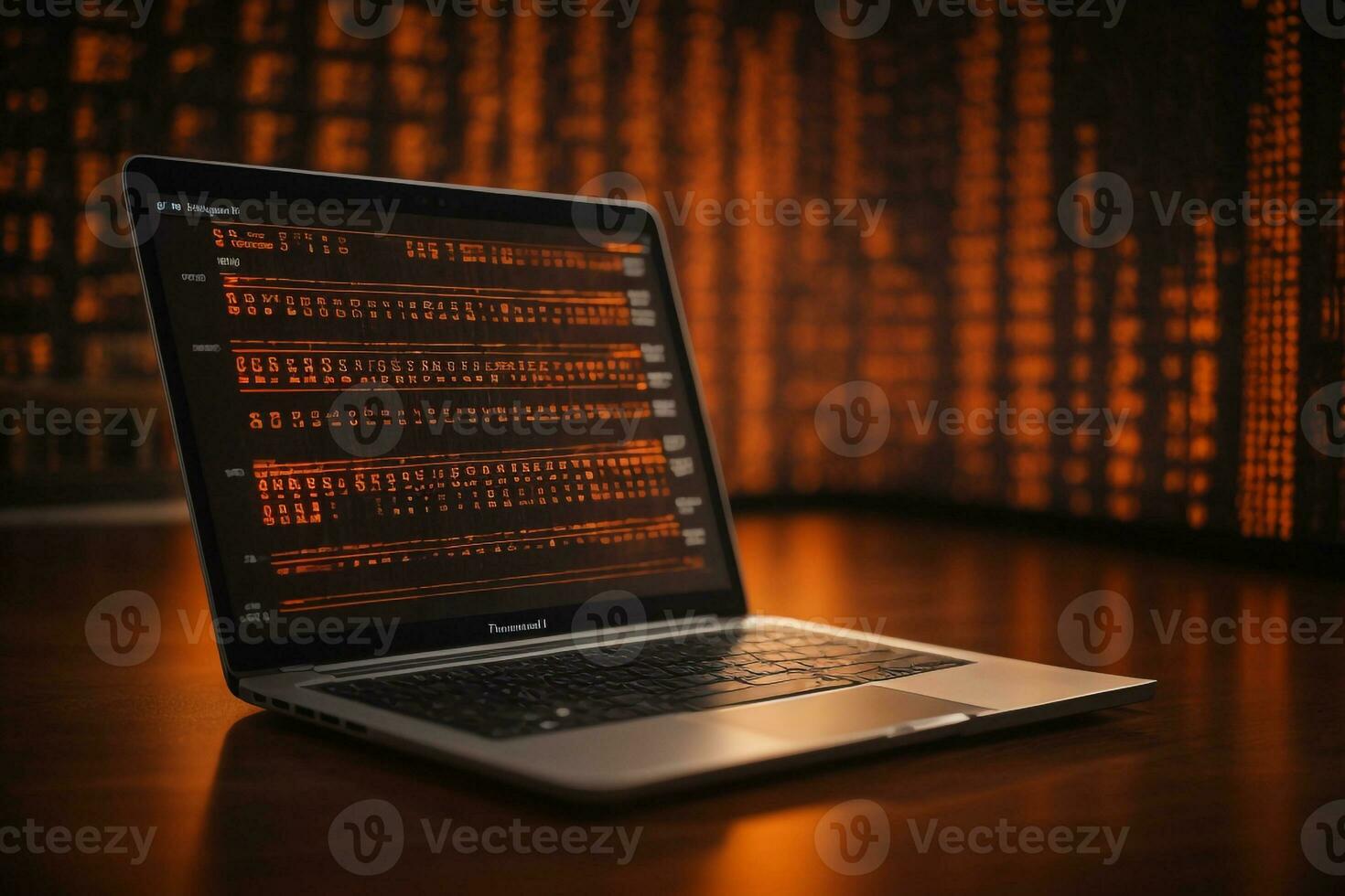 Binary codes wallpaper ai genreated photo