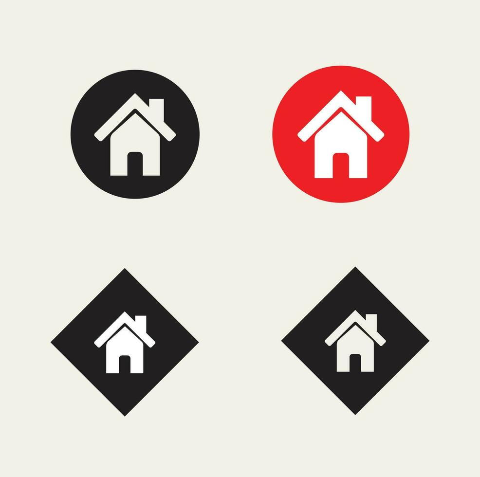 Icons for a house Vector