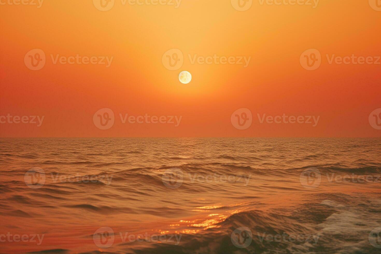 Landscape of in the farm, sunrise shot ai generative photo