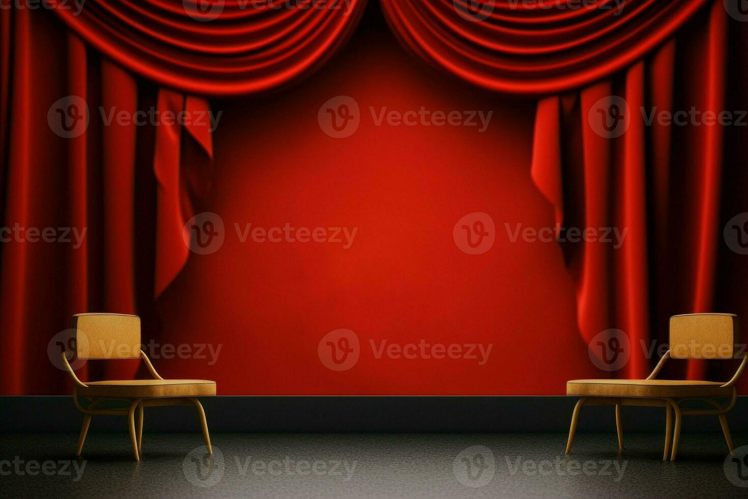 Intentional Focus show background. Generate Ai photo