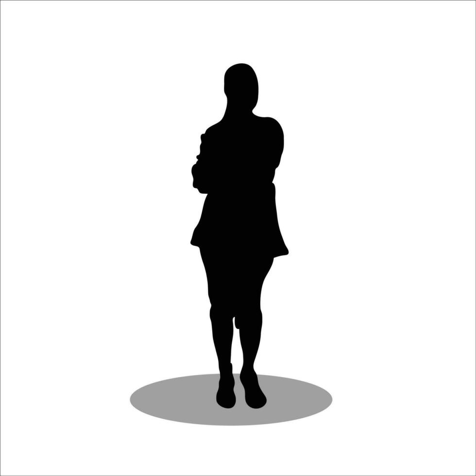Women silhouette vector