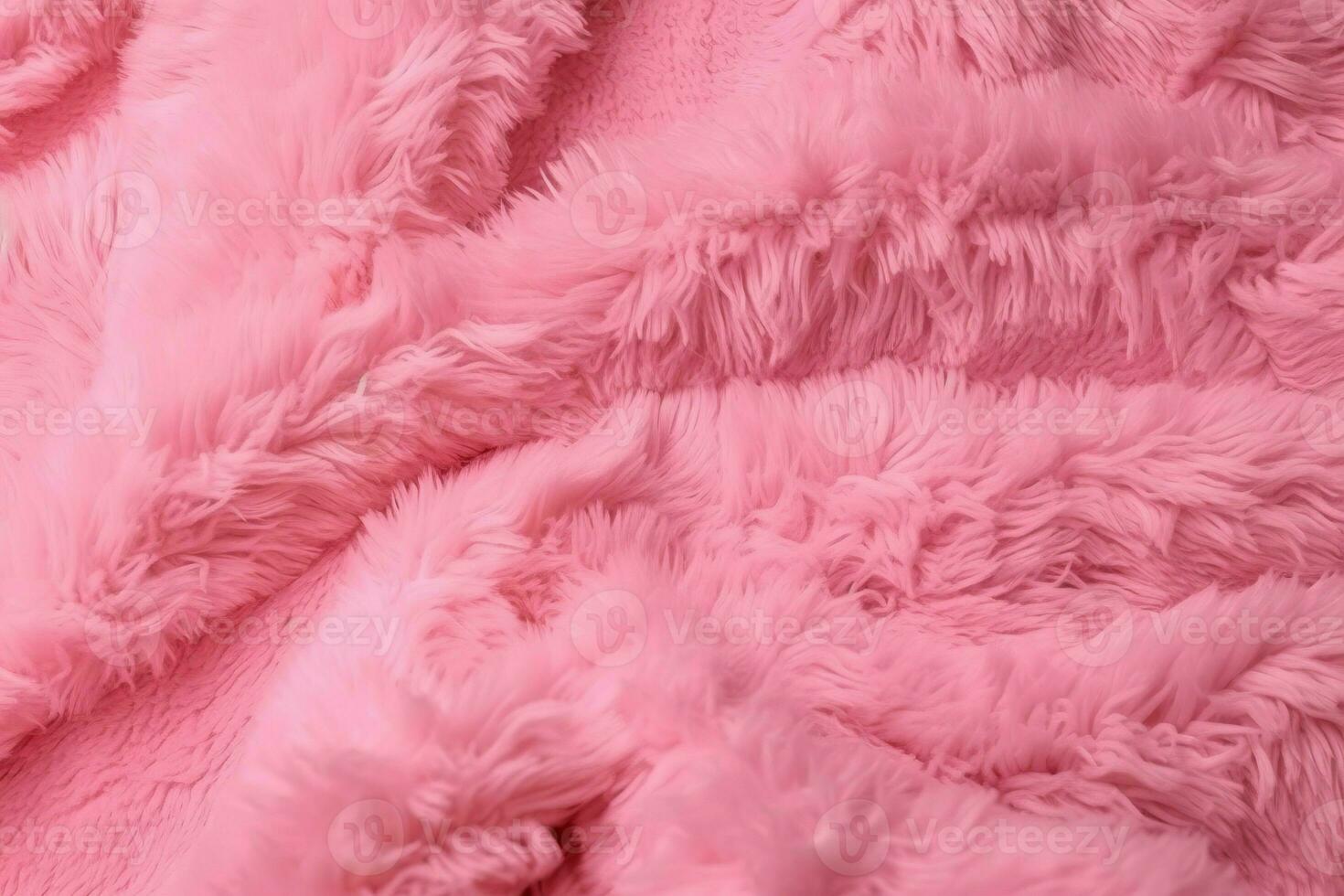 Wool texture pink soft textile. Generate Ai photo