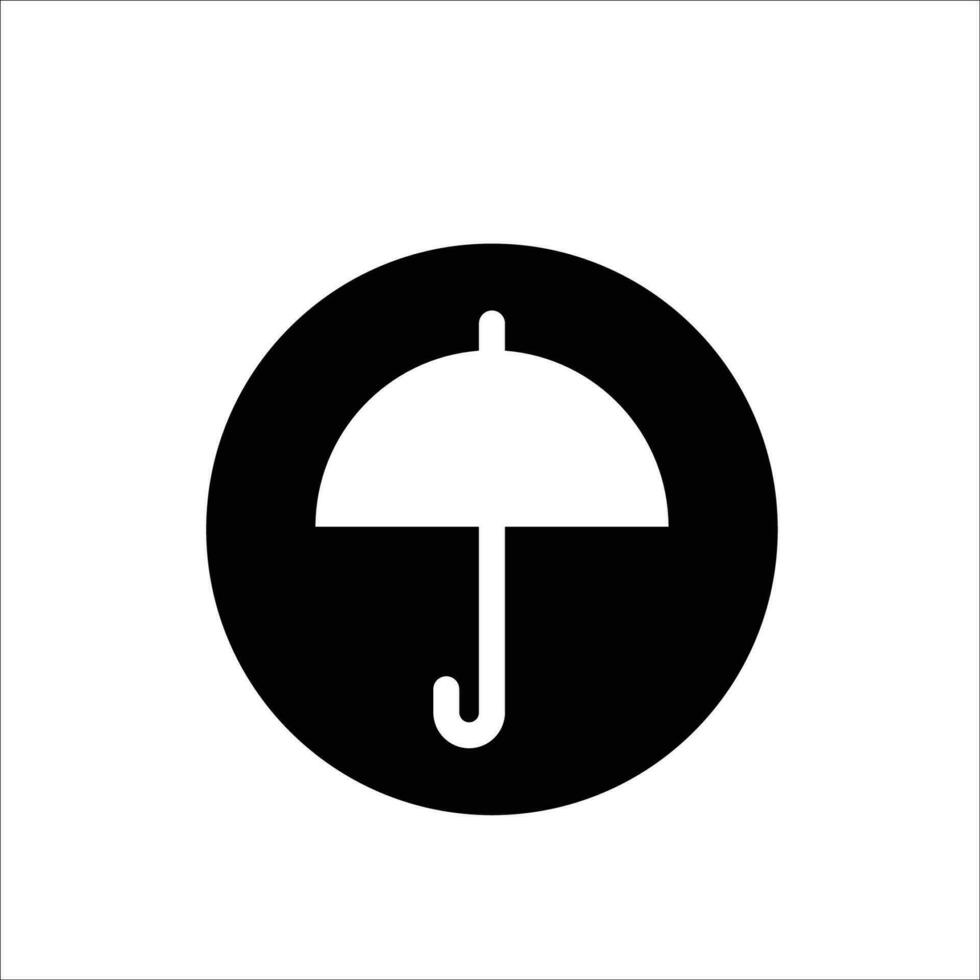 Umbrella icon vector