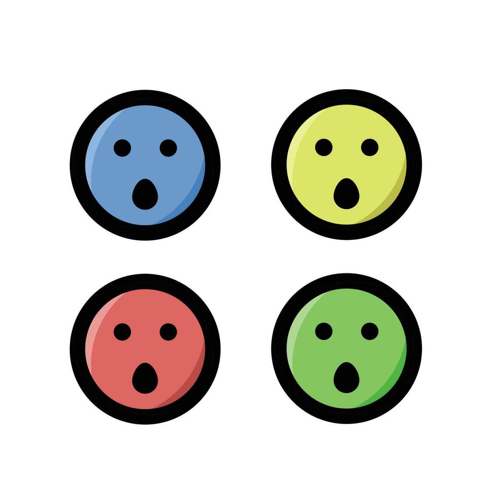 Imoji icon vector
