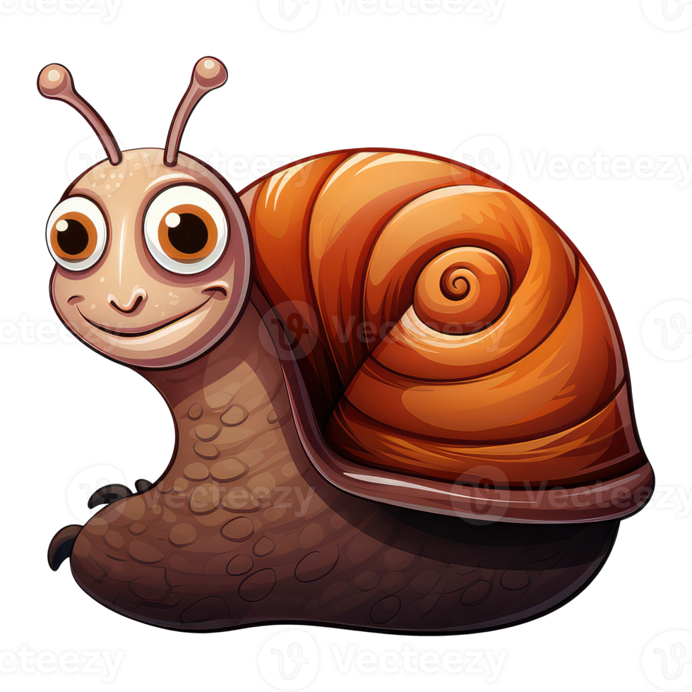 snail . AI Generated png