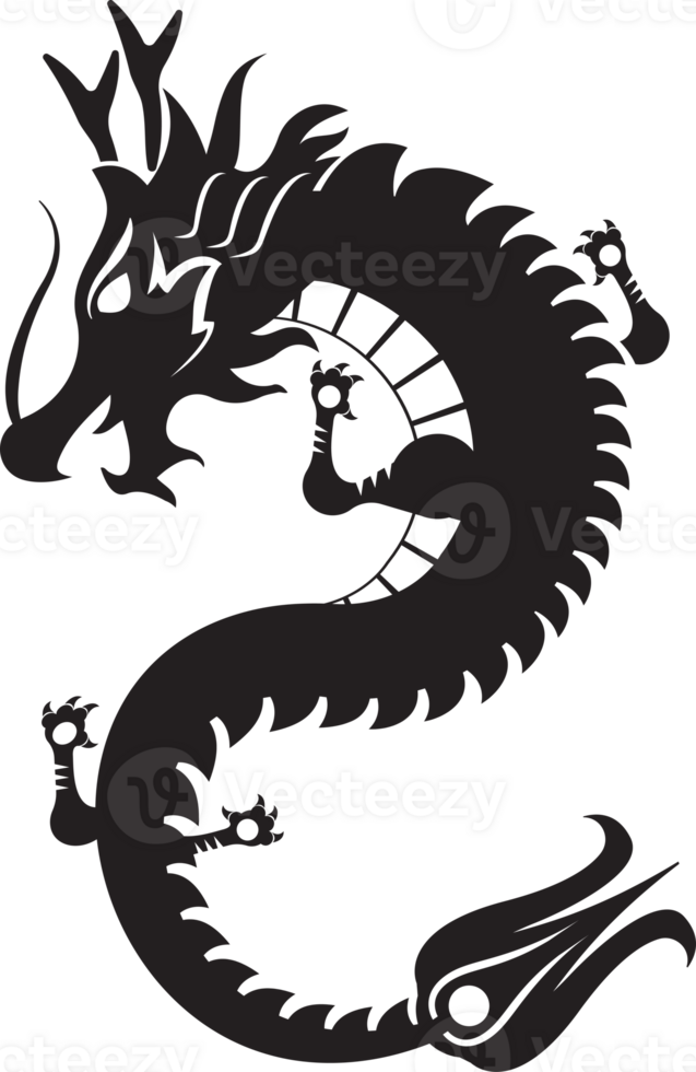The Chinese dragon image for celebration or religious concept. png
