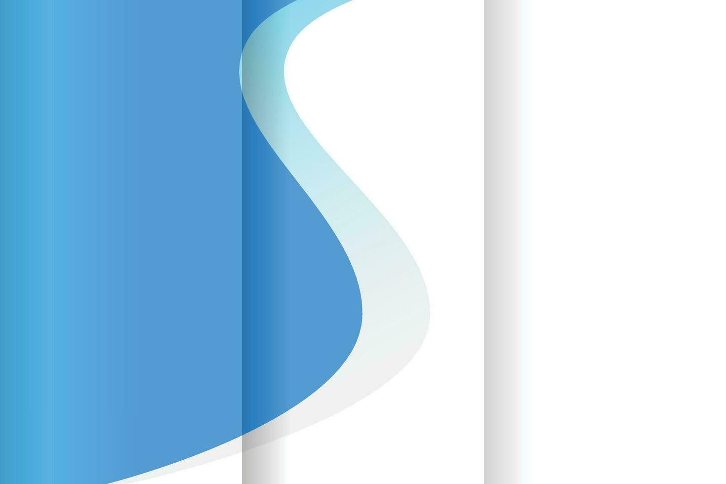 tri fold brochure design with space vector
