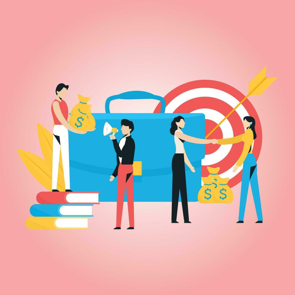 Target Audience - 1 vector