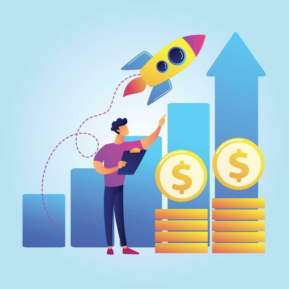Increase Sales - 1 33136442 Vector Art at Vecteezy