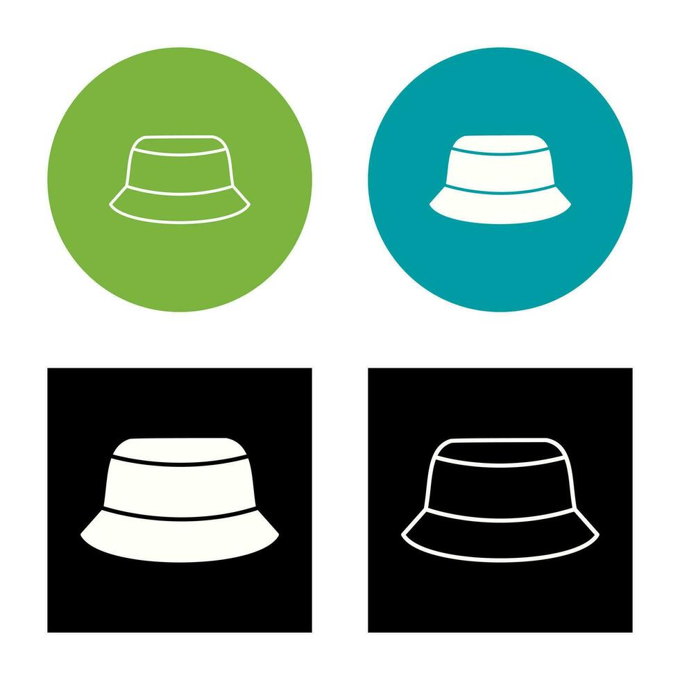 icono de vector de sombrero de hombre