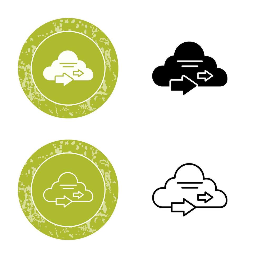 Cloud Computing Vector Icon