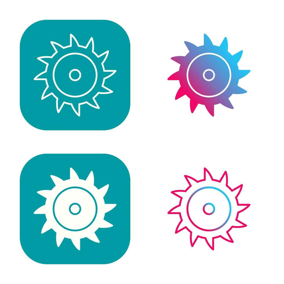 Saw Blade Vector Icon