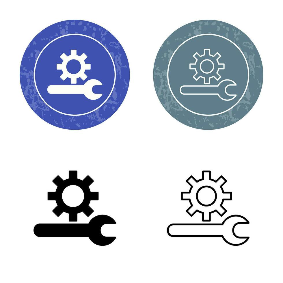 Unique Technical Support Vector Icon