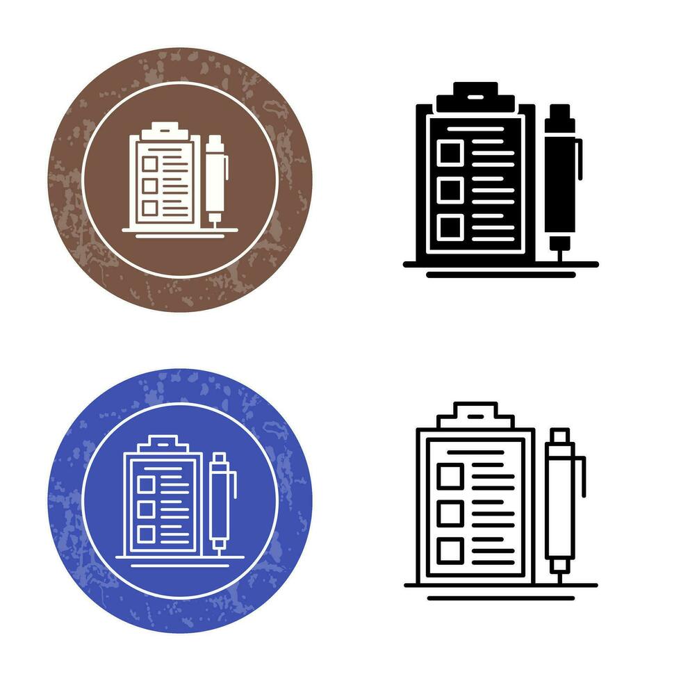 Check List Vector Icon