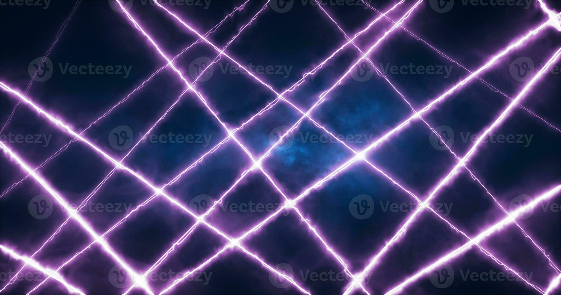 Abstract purple energy lines magical glowing background photo