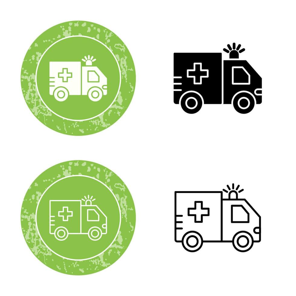 Ambulance Vector Icon