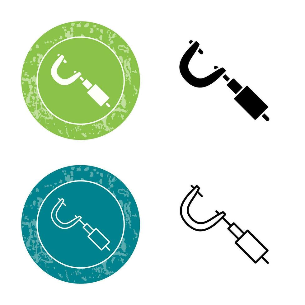 Micrometer Vector Icon