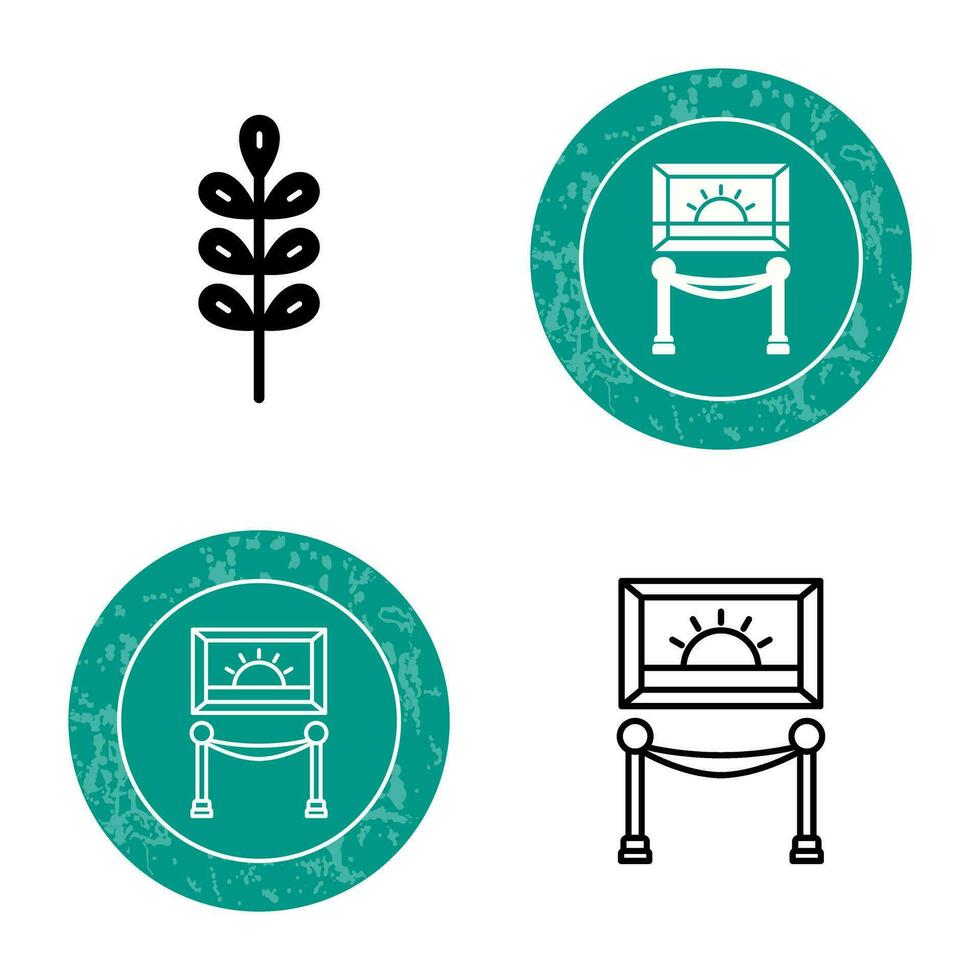 Barley Vector Icon
