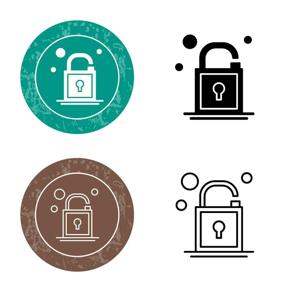 Open Lock Vector Icon