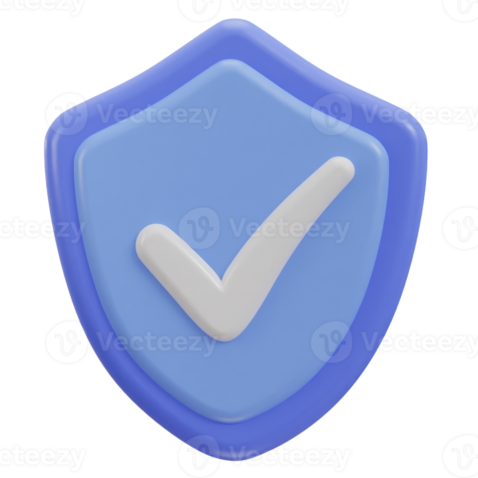 3d verified icon illustration png