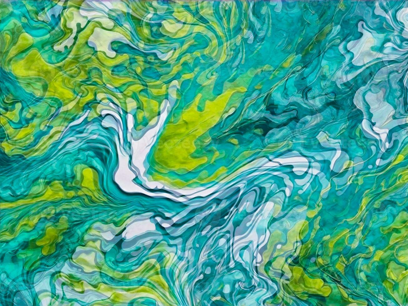 Marbled blue and pink abstract background. Liquid marble gradient mixing Swirled ink pattern texture watercolor acid wash texture bright colorful photo