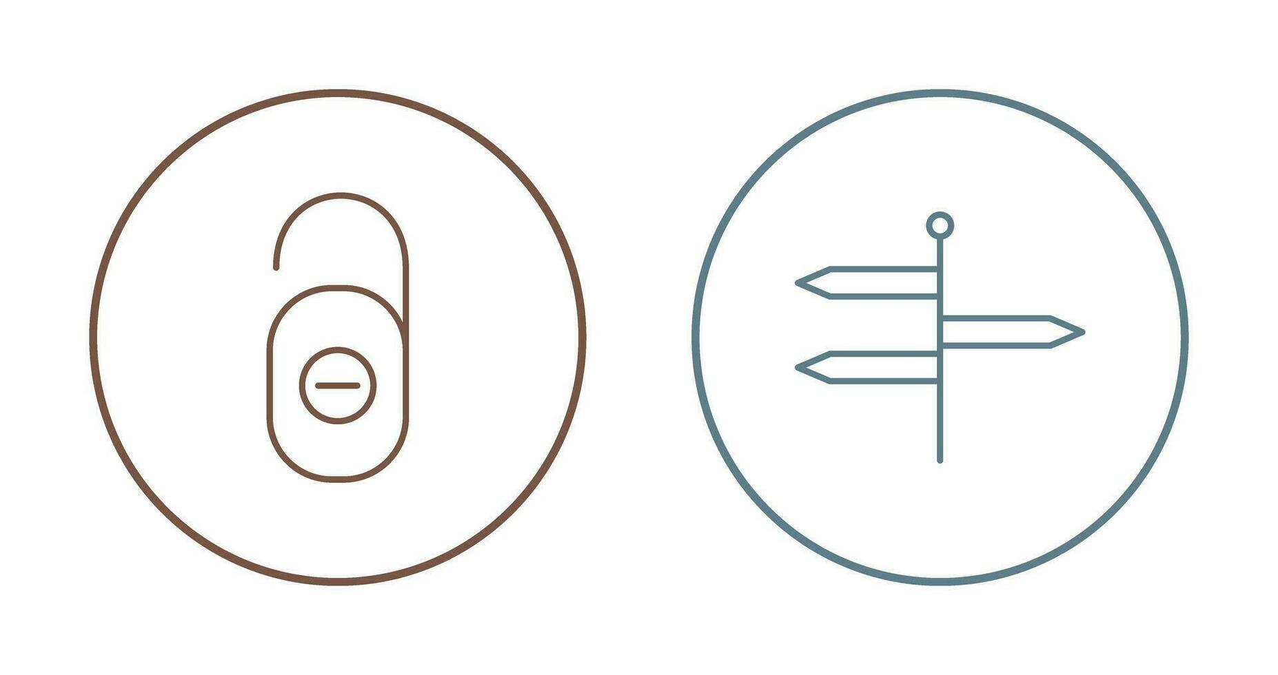 do not disturb and directions  Icon vector