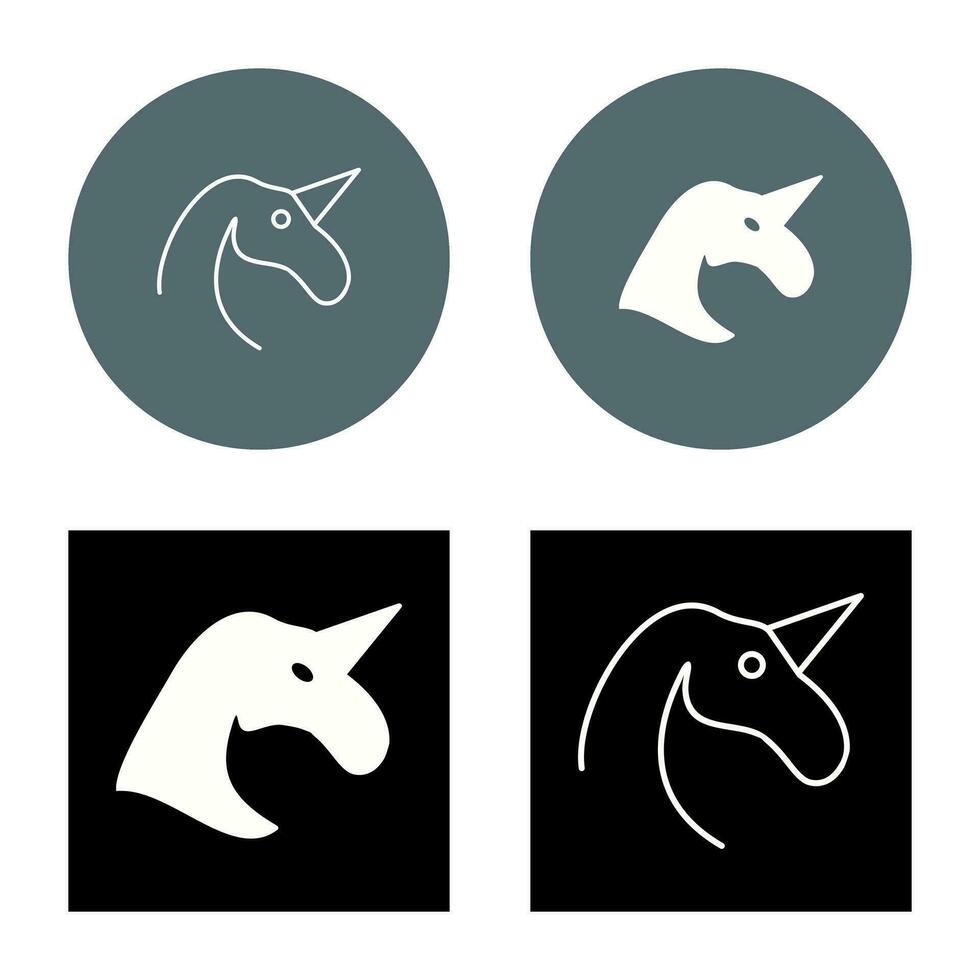 Unicorn Vector Icon