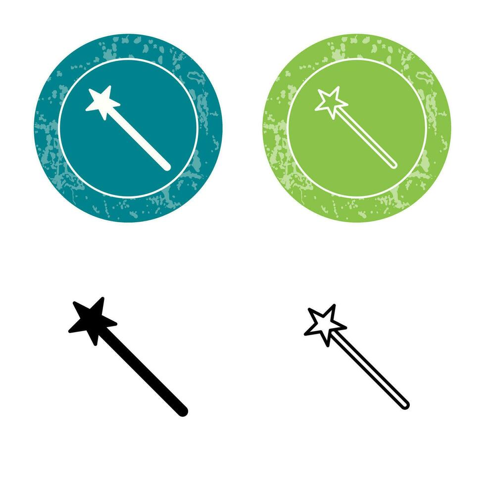 Unique Magic Vector Icon