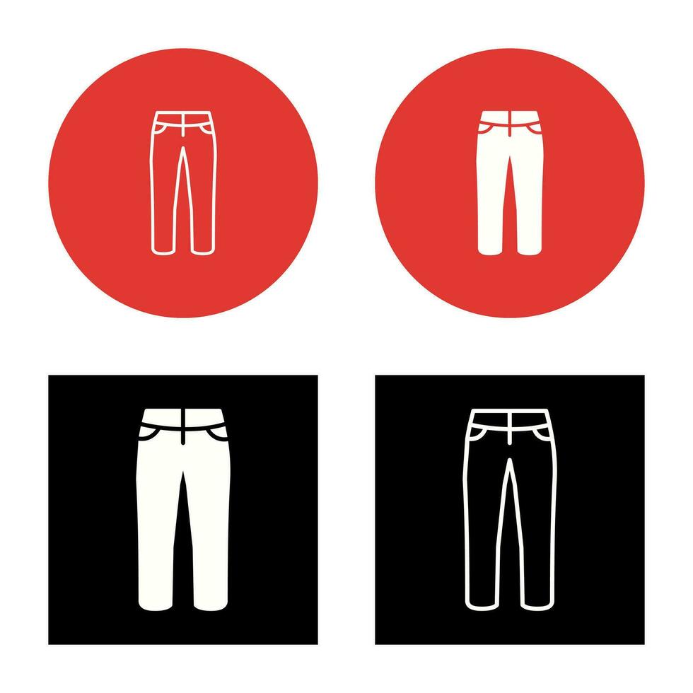 Trousers Vector Icon