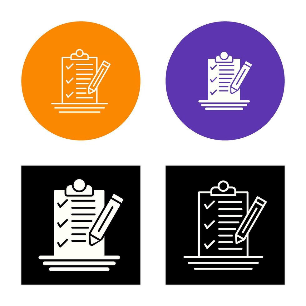 Check List Vector Icon