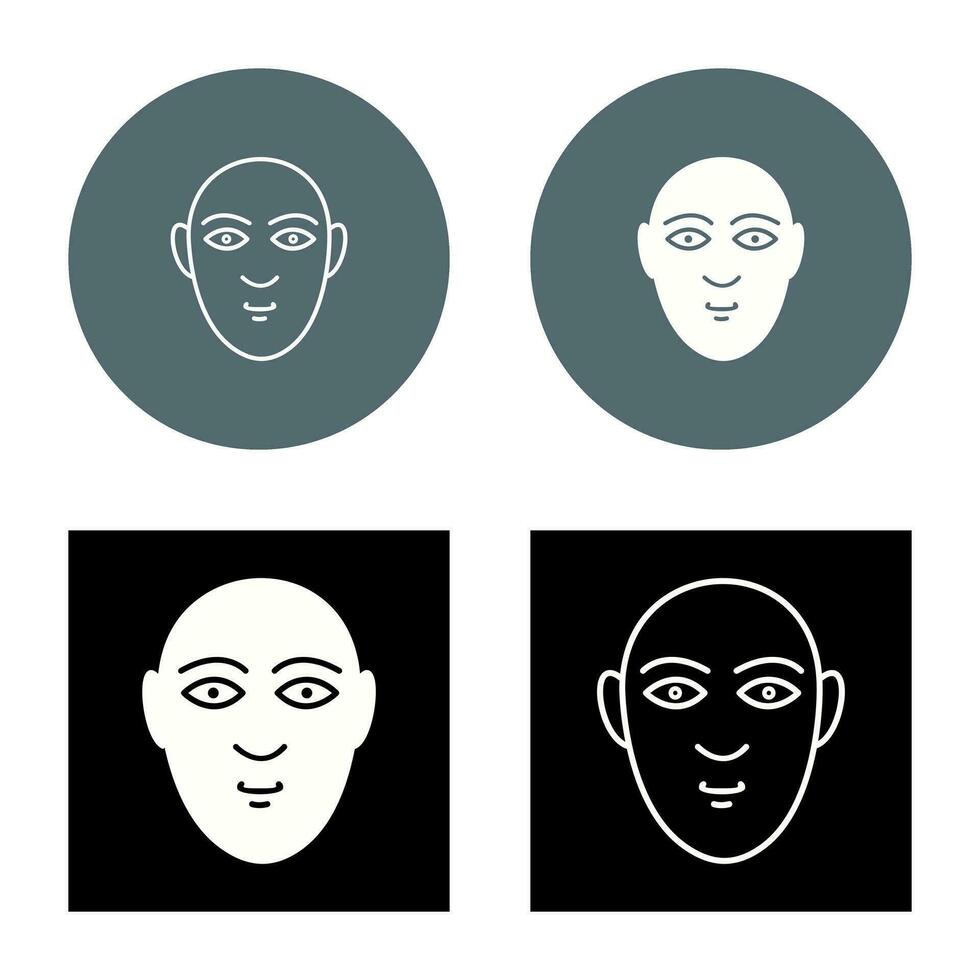 Human Face Vector Icon