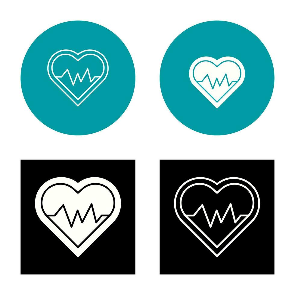 Heart Beat Vector Icon