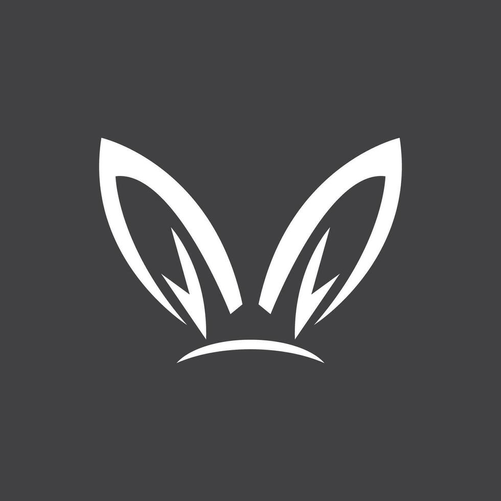 Conejo logo vector Arte modelo ilustración