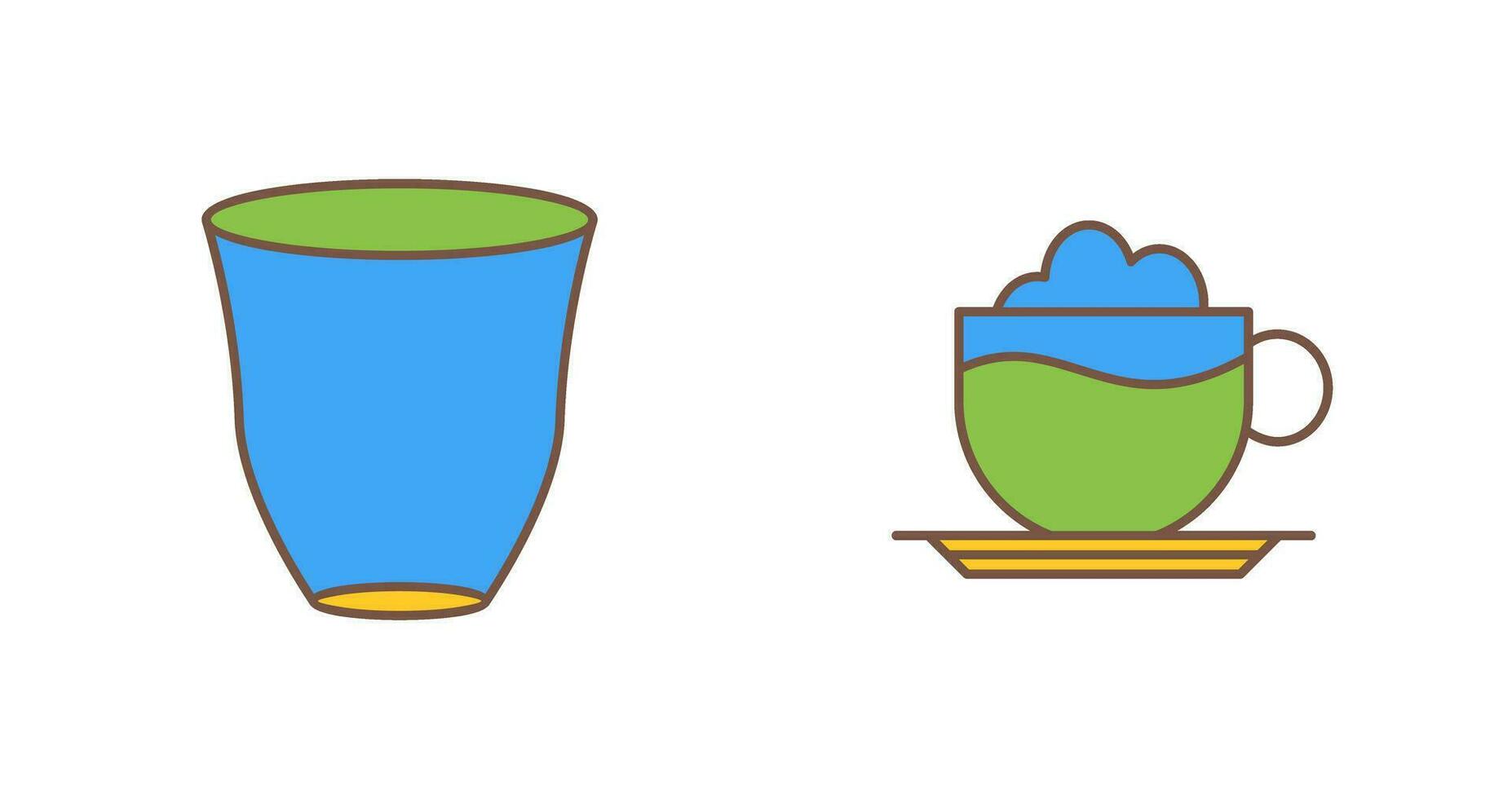 espresso And Mocha Icon vector