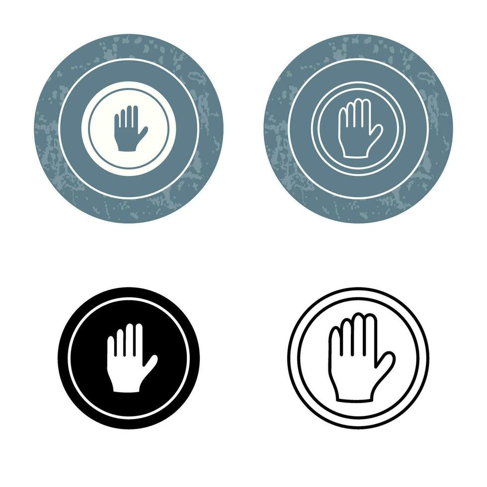 Halt Vector Icon