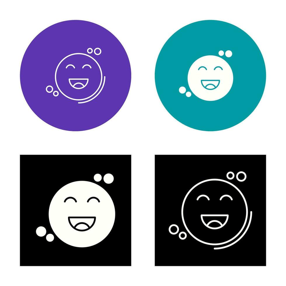 Happiness Vector Icon