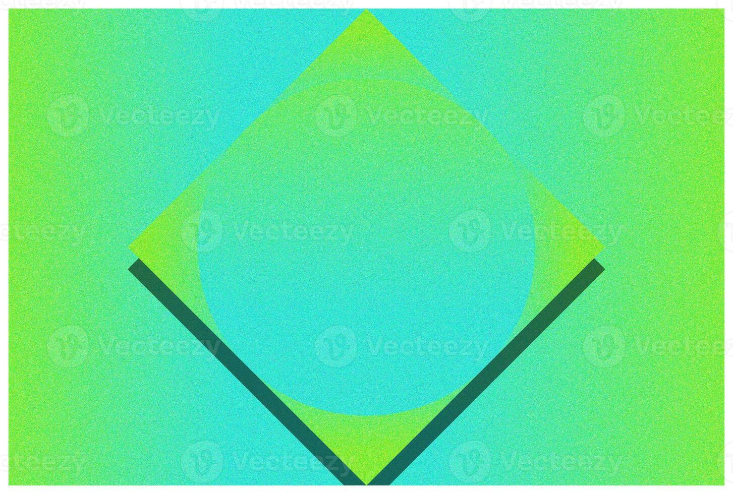 Green blue lemon lime fresh abstract background. Gradient geometric gradation color. Noise grain texture effect. Modern trendy futuristic background photo