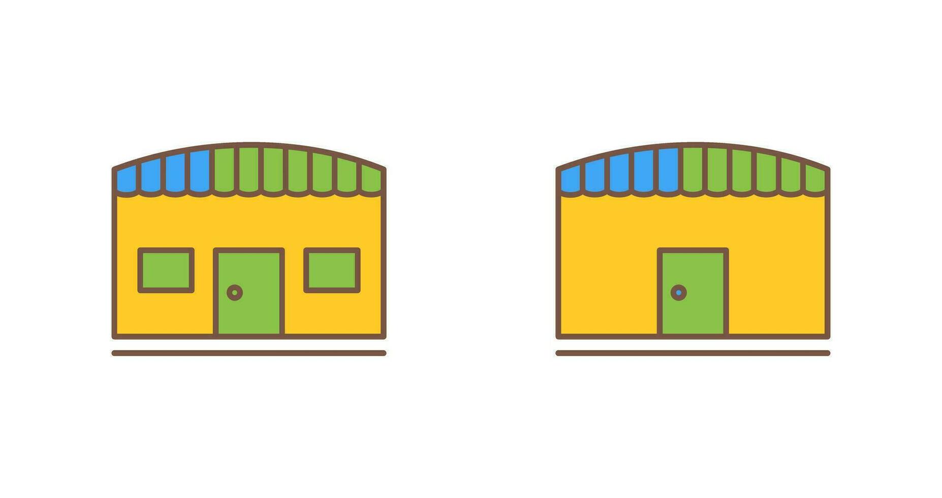 store and shop Icon vector