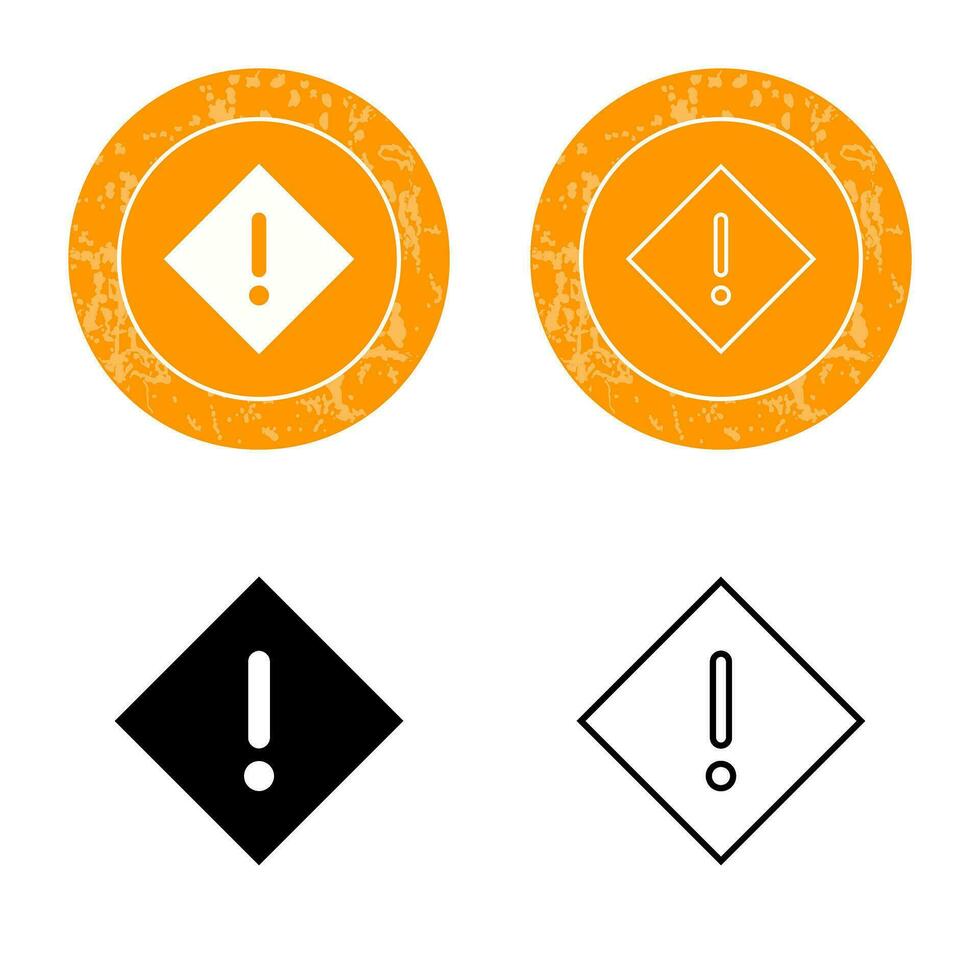 Warning Vector Icon