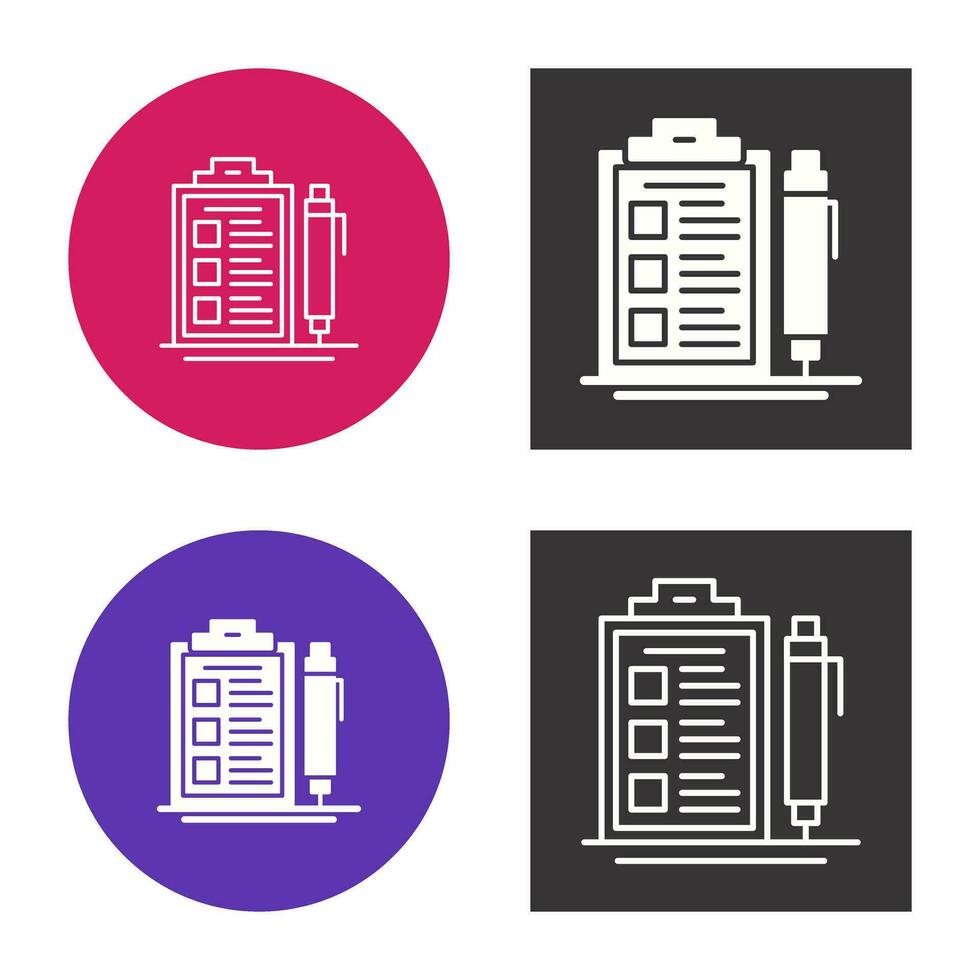 Check List Vector Icon
