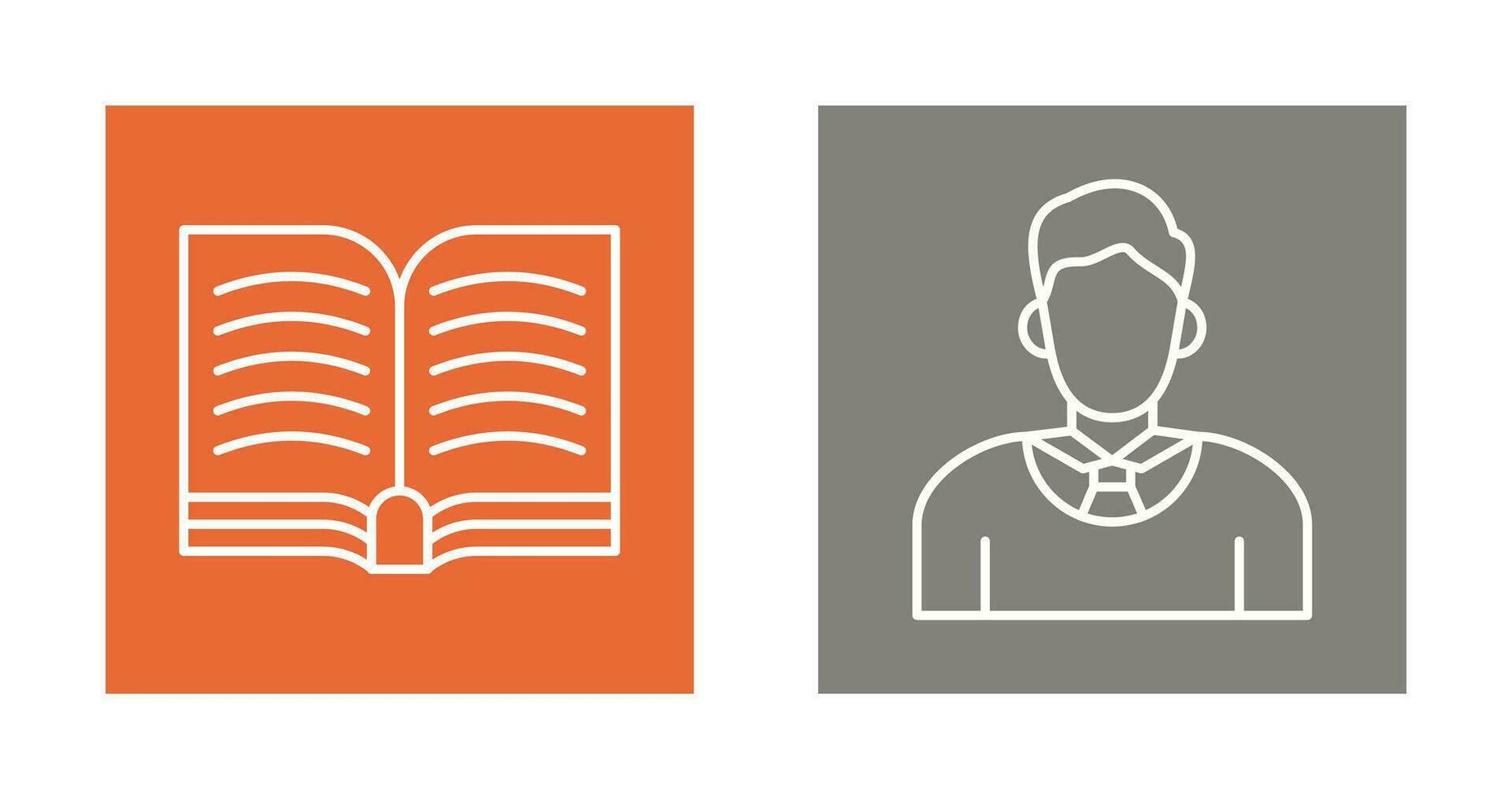 Book and Judge Icon vector
