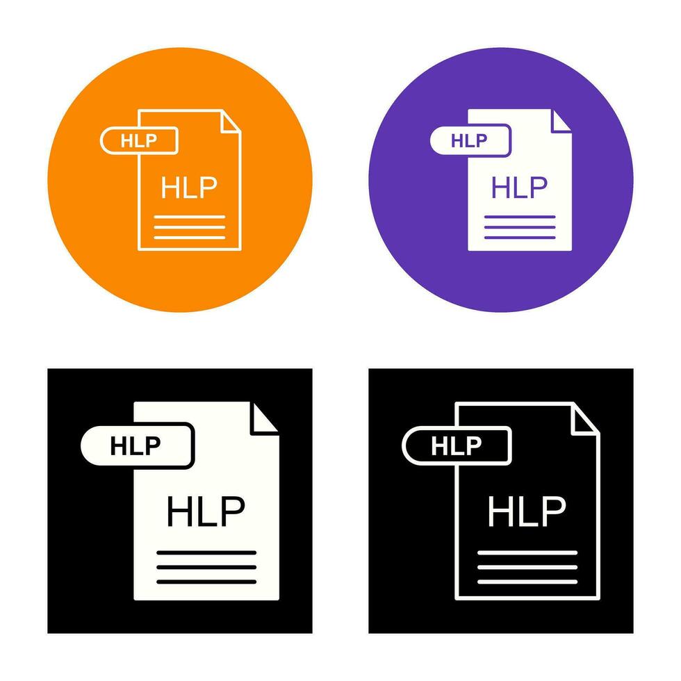 HLP Vector Icon